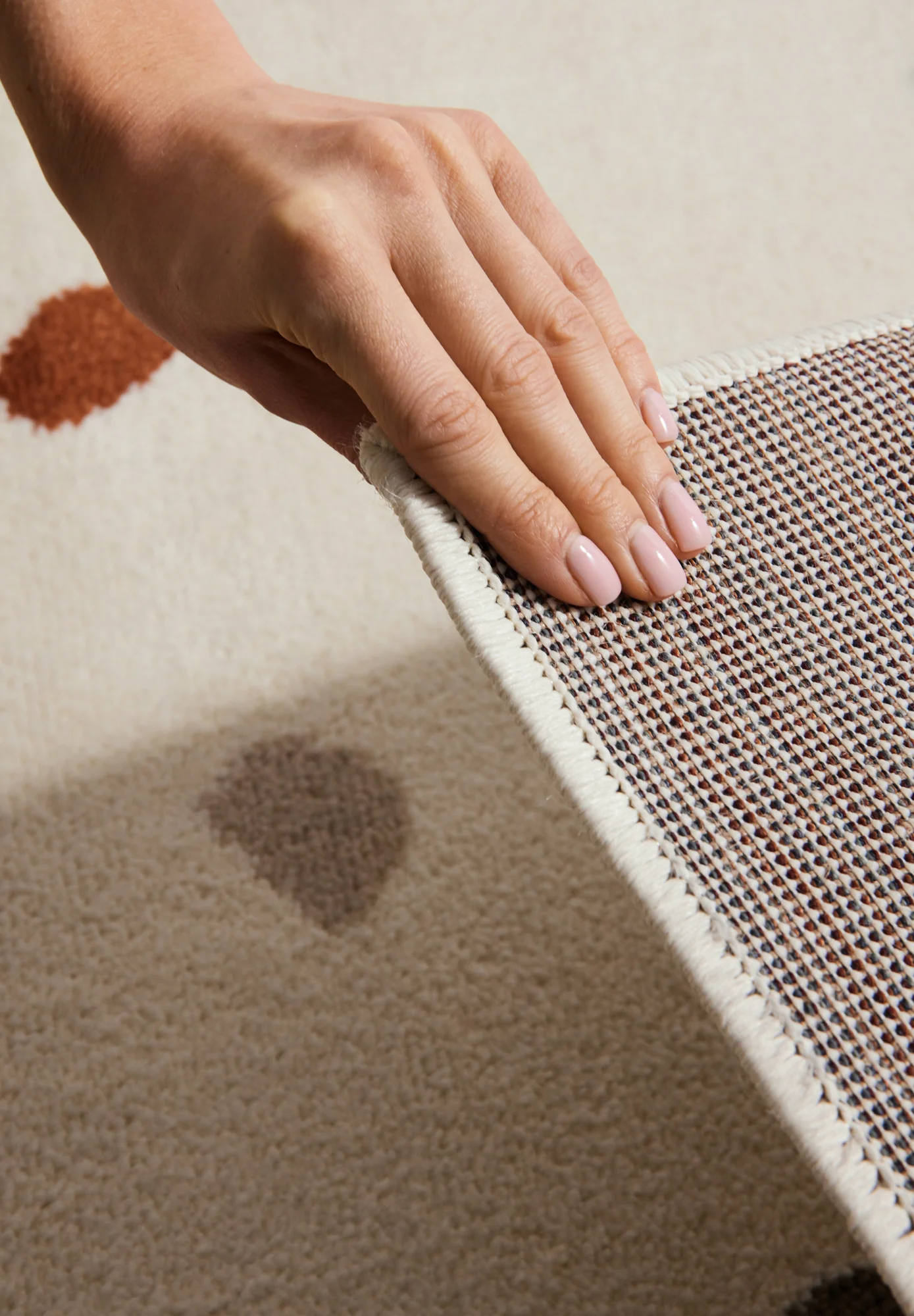 Vloerkleed Funny Dots Rechthoekig - creme, veelkleurig - Image 3