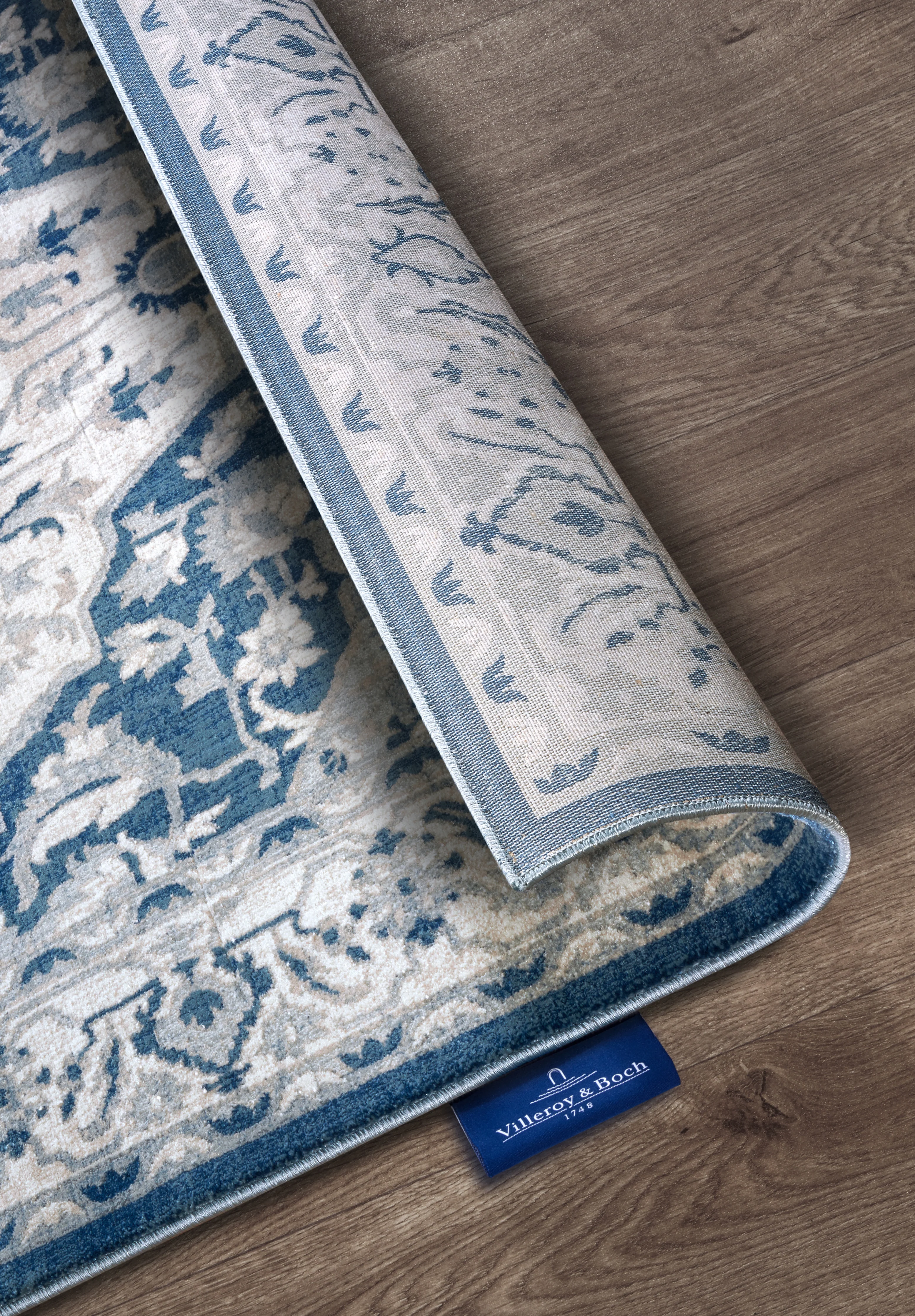 Vloerkleed Gabrielle Rechthoekig - Cremeblauw - Image 2