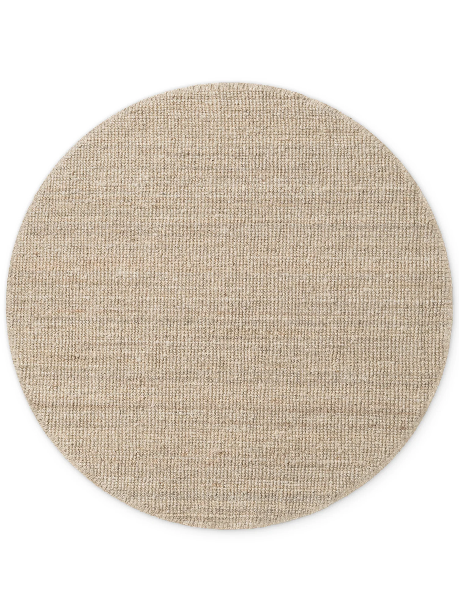 Vloerkleed Jaipur Rond - Natuur ivoorwit - Image 2