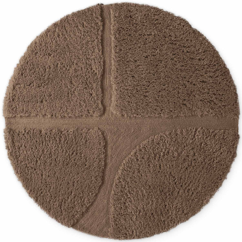 Vloerkleed Jasper Rond - Bruin - Image 2