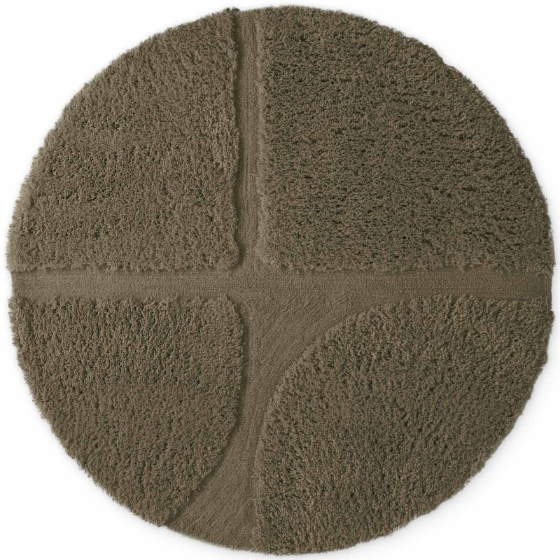 Vloerkleed Jasper Rond - Groen - Image 2
