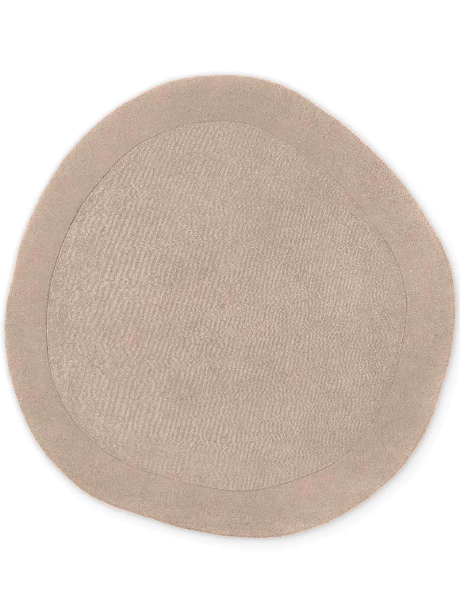 Vloerkleed Kivi Organisch Rond - Natuurbeige - Image 2