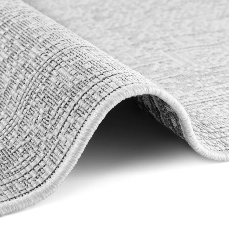 Vloerkleed Kona Rechthoekig - Wit/Grijs - Image 2