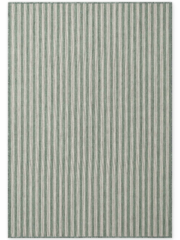 Vloerkleed Linley Rechthoekig - Groen Wit - Image 2