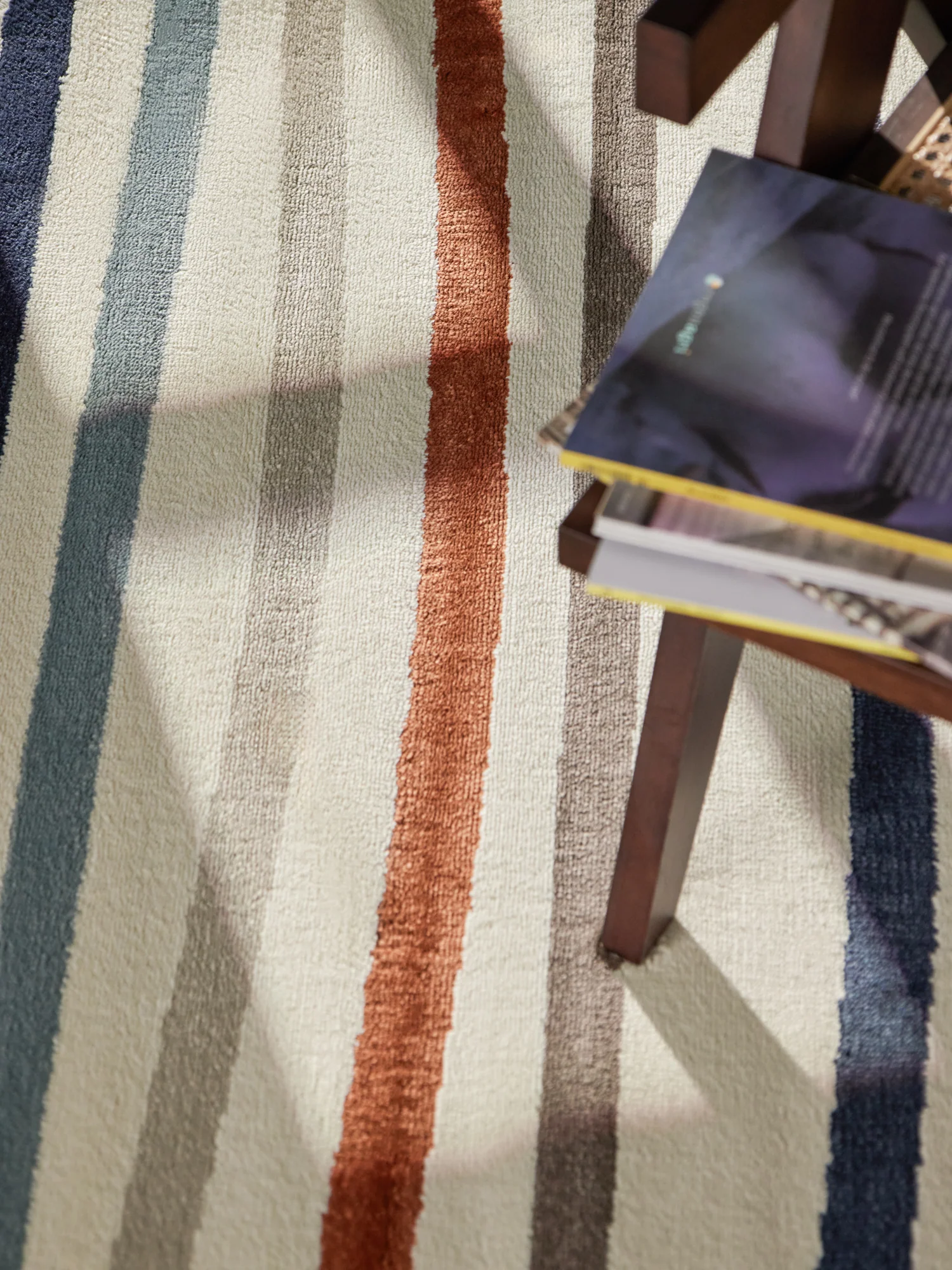 Vloerkleed Linnea Rond - Creme Multicolor - Image 5