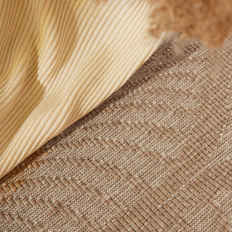 Vloerkleed Liora Rechthoekig - Jute/Wit - Image 4