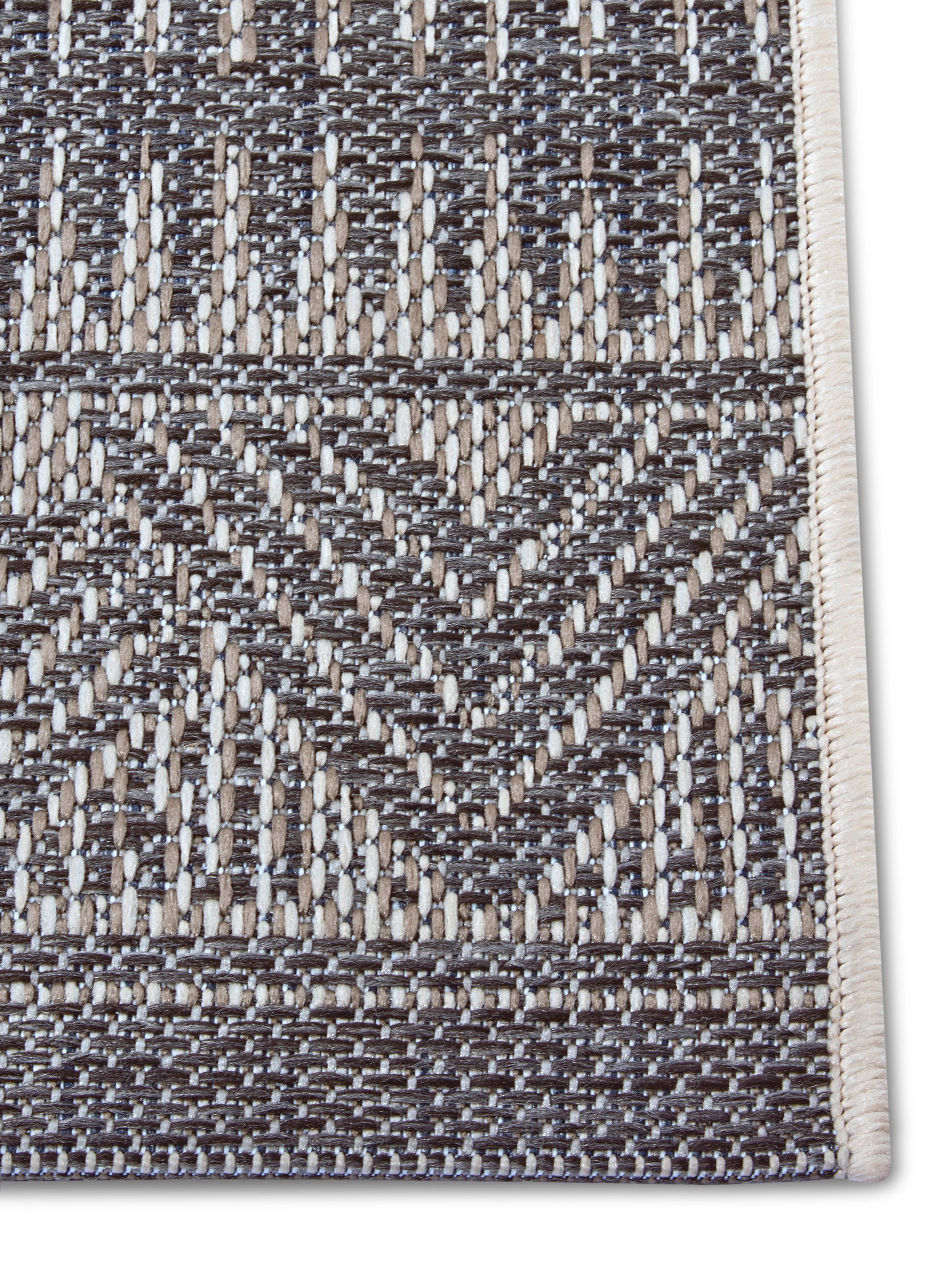 Vloerkleed Loto Rechthoekig - Grijs/Beige - Image 4