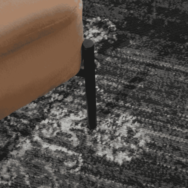 Vloerkleed Lydia Rond - Antraciet - Image 4