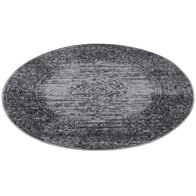 Vloerkleed Méridional Rond - Antraciet - Image 5