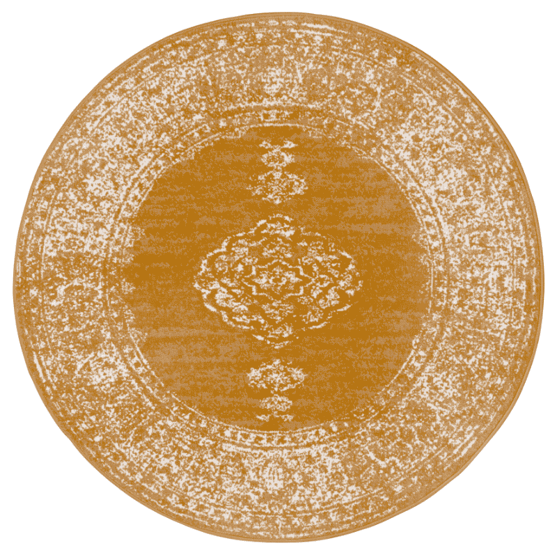 Vloerkleed Méridional Rond - Okergeel - Image 2