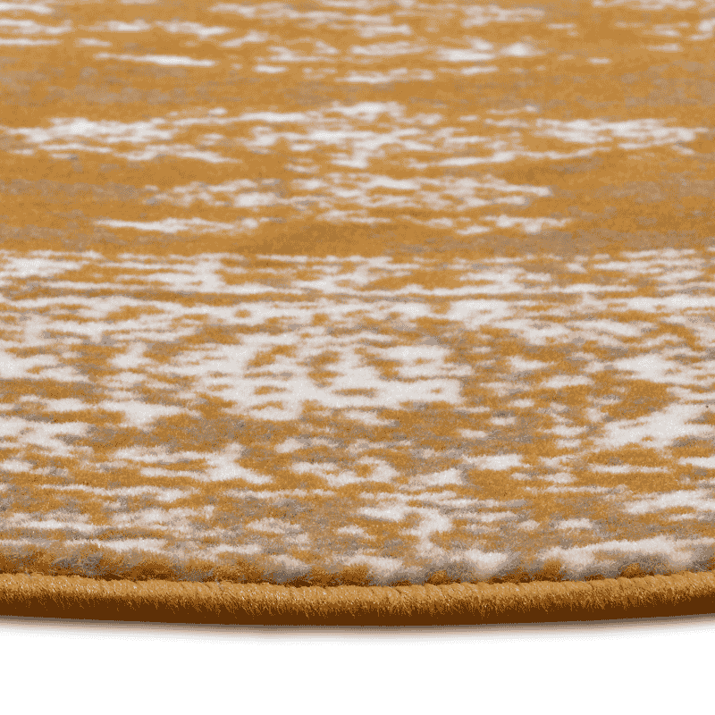 Vloerkleed Méridional Rond - Okergeel - Image 4