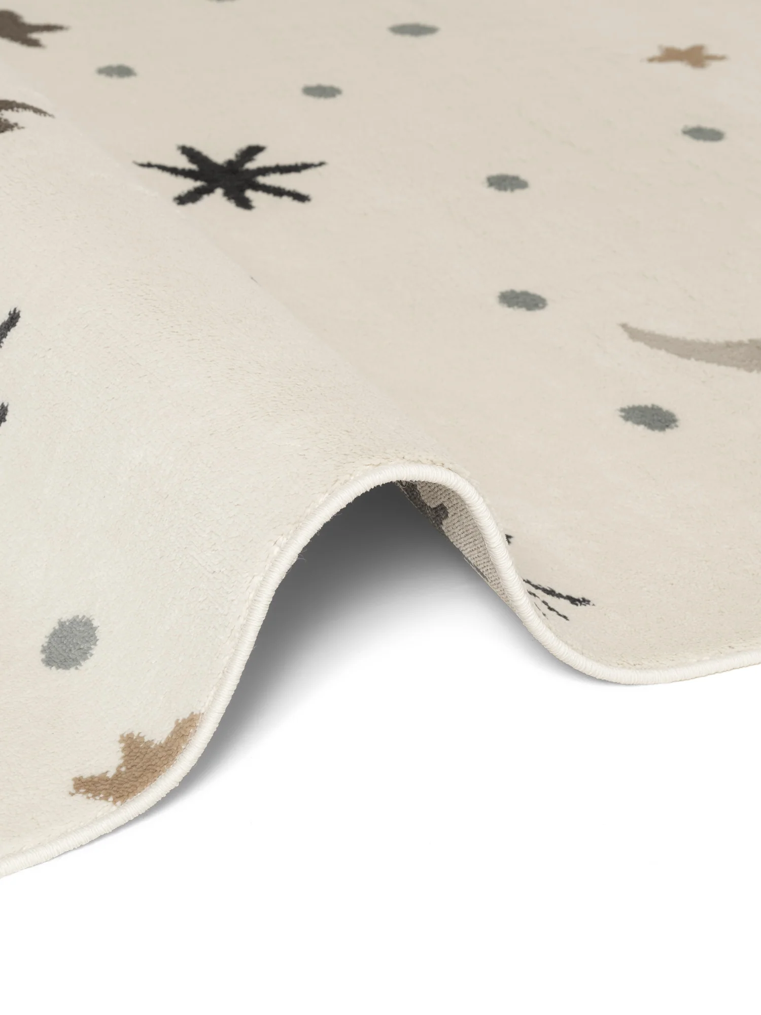 Vloerkleed Moony Rechthoekig - Creme Multicolor - Image 3