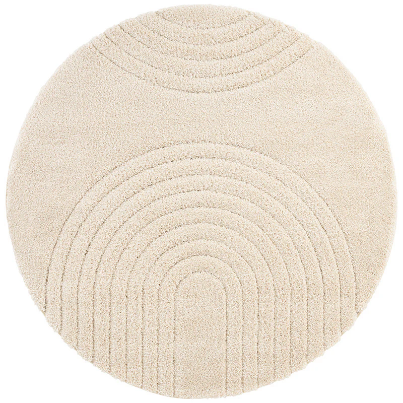 Vloerkleed Norwalk Rond - Crème - Image 2