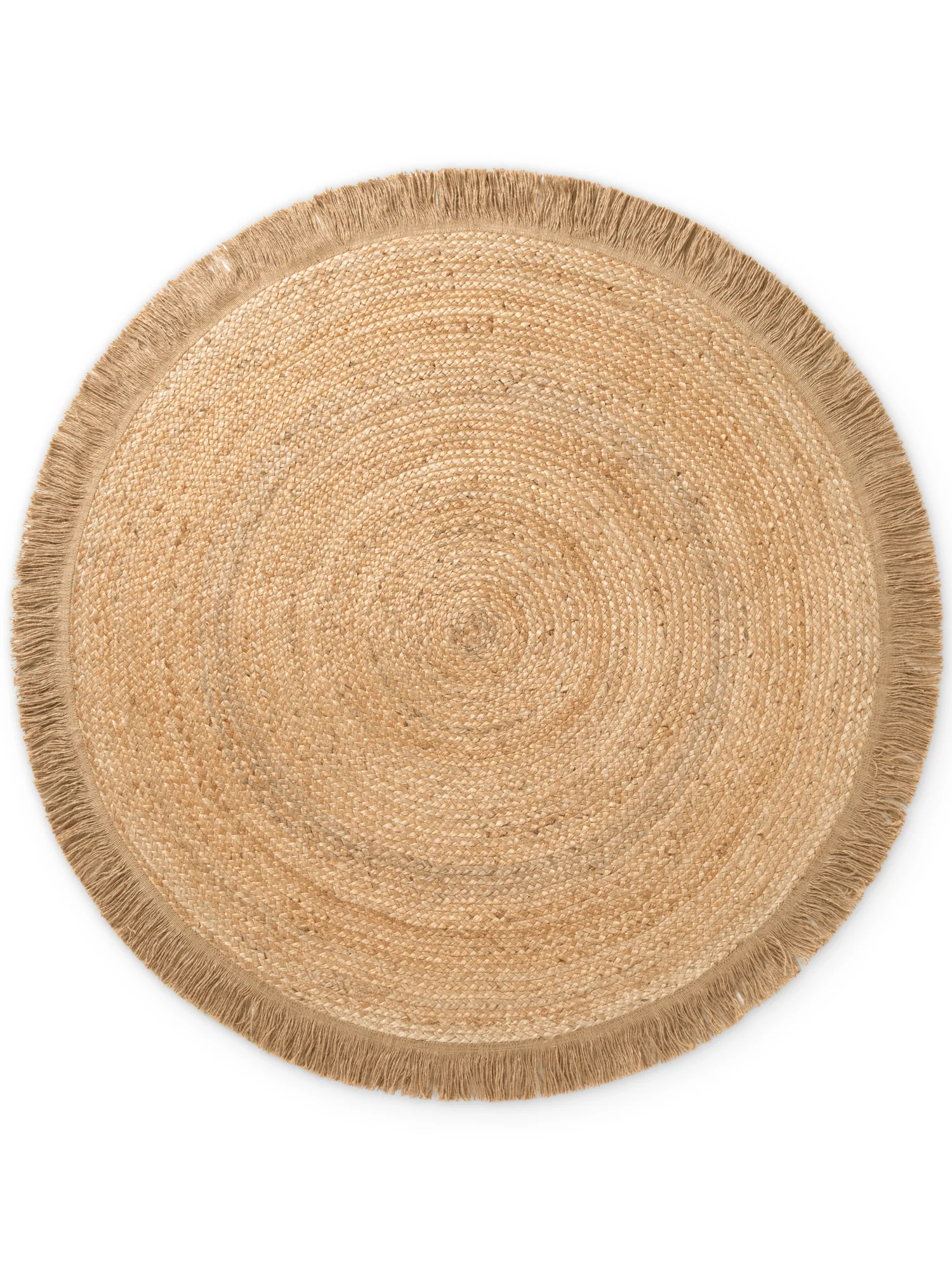Vloerkleed Nuru Rond - Natuurlijk goud - Image 2