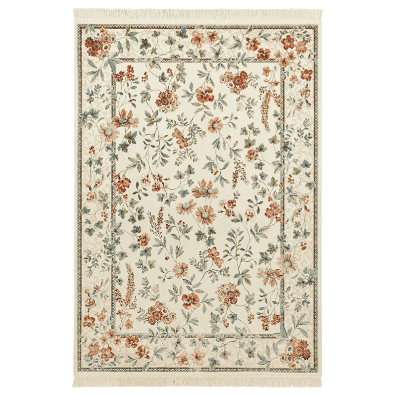 Vloerkleed Oriental Flowers - Crème - Image 2