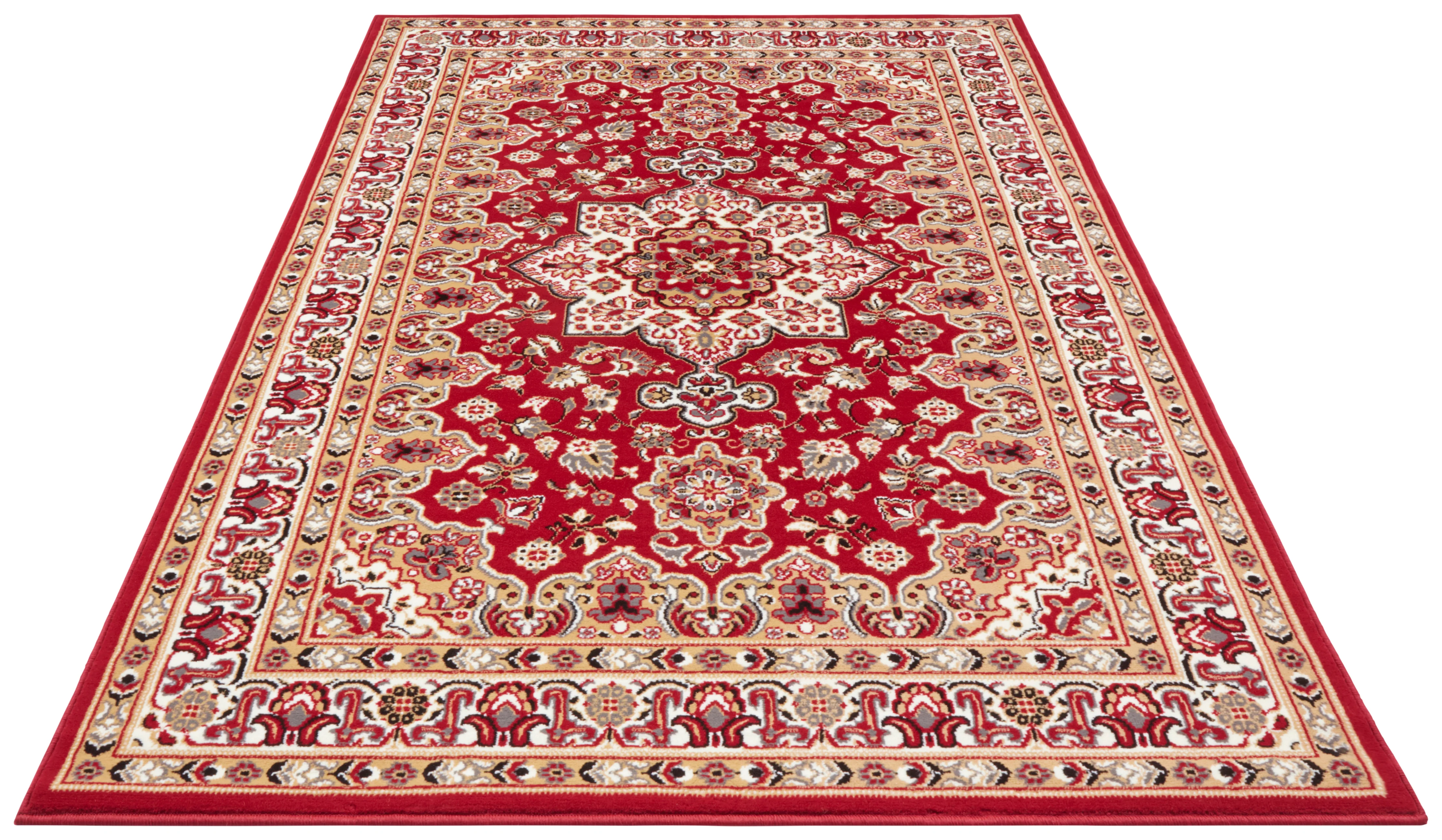 Vloerkleed Parun Tabriz Rechthoekig - rood - Image 3