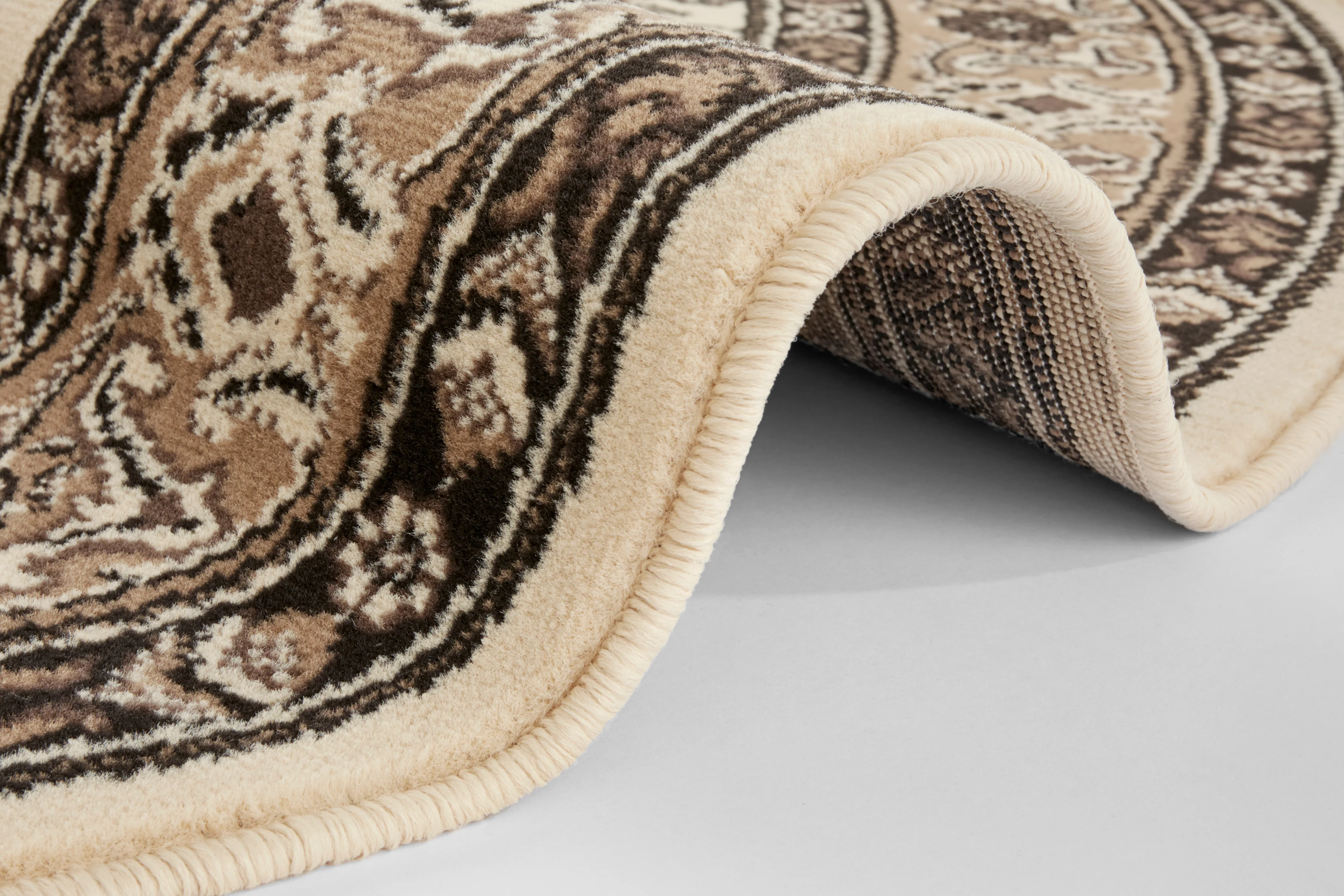 Vloerkleed Parun Tabriz Rond - beige - Image 3