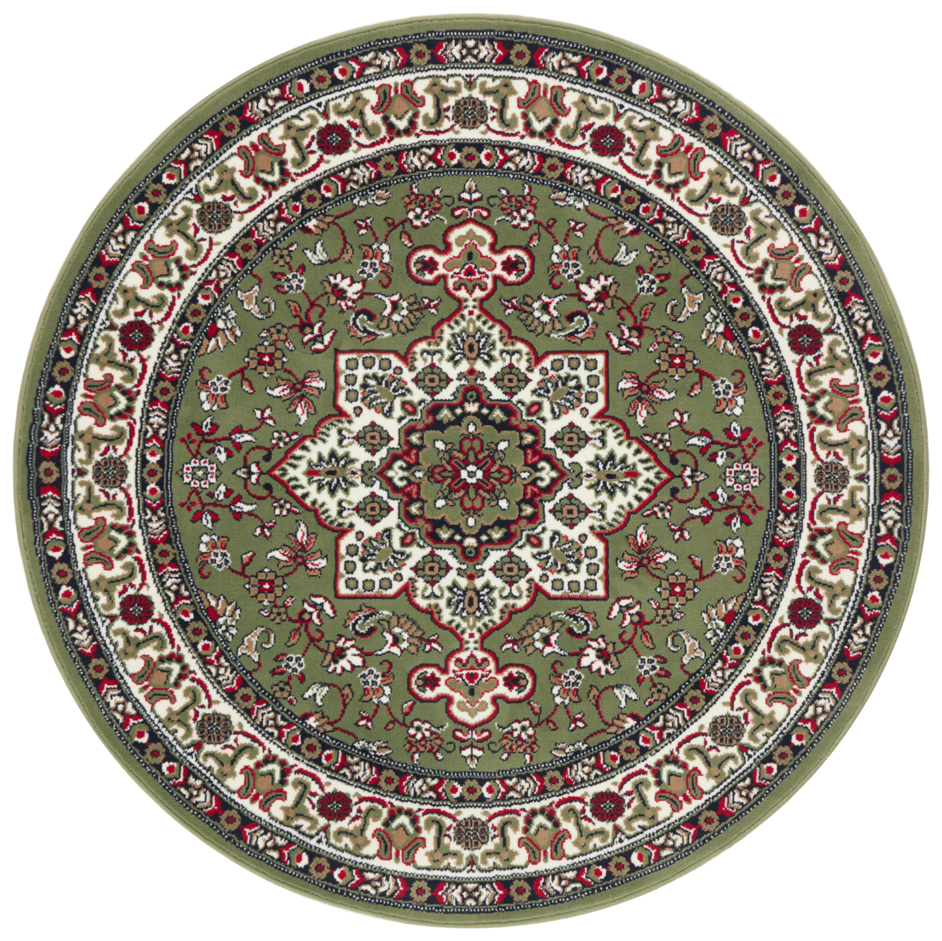 Vloerkleed Parun Tabriz Rond - groen - Image 2