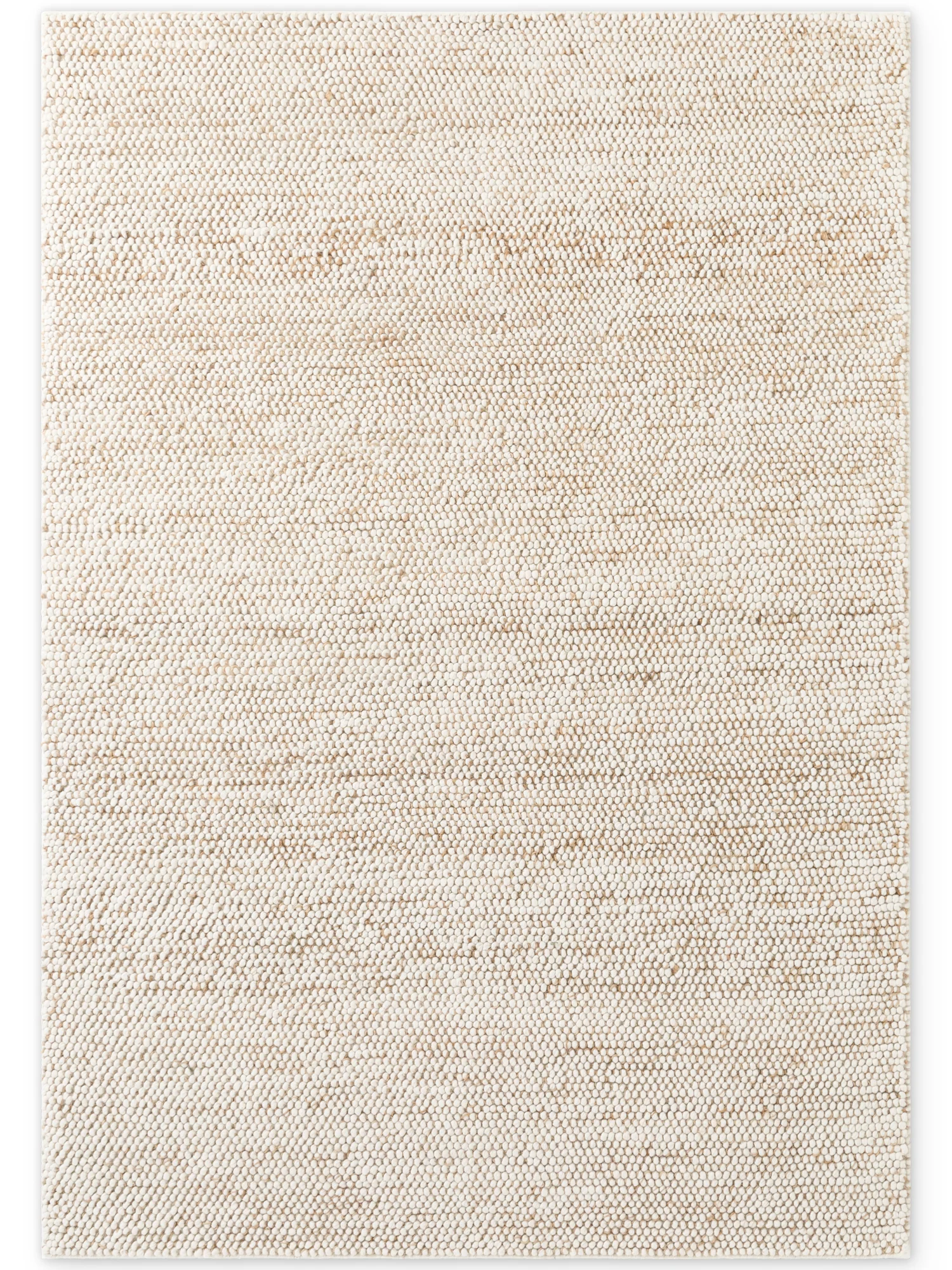 Vloerkleed Peas Rechthoekig - Creme beige - Image 2