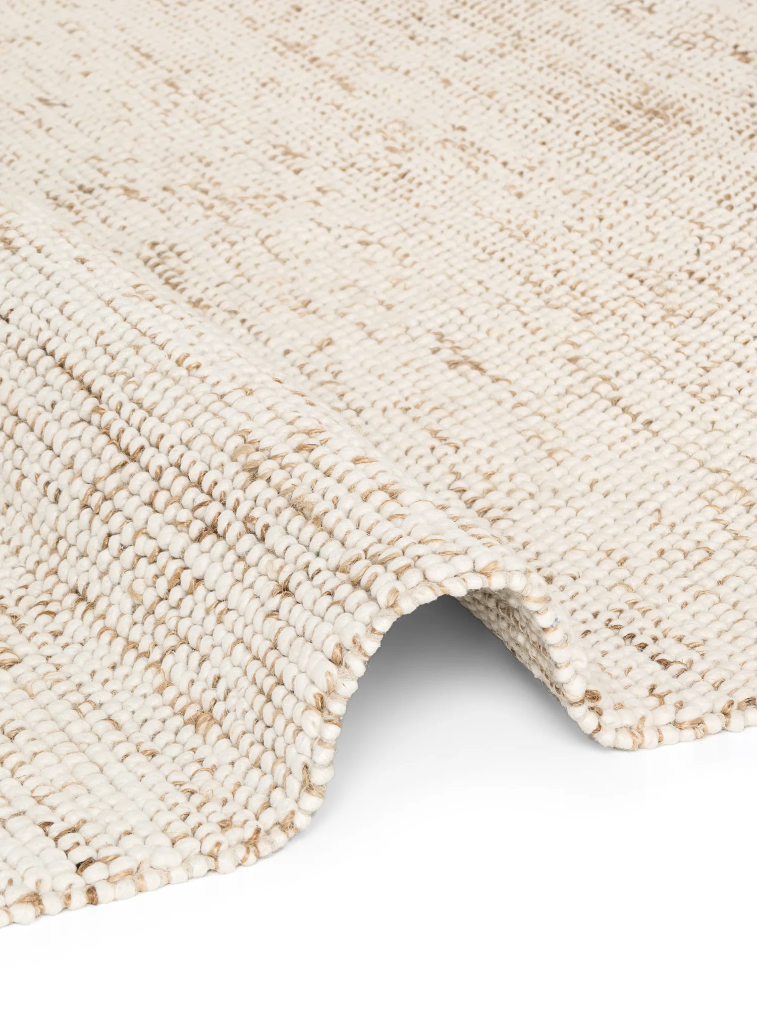 Vloerkleed Peas Rechthoekig - Creme beige - Image 3