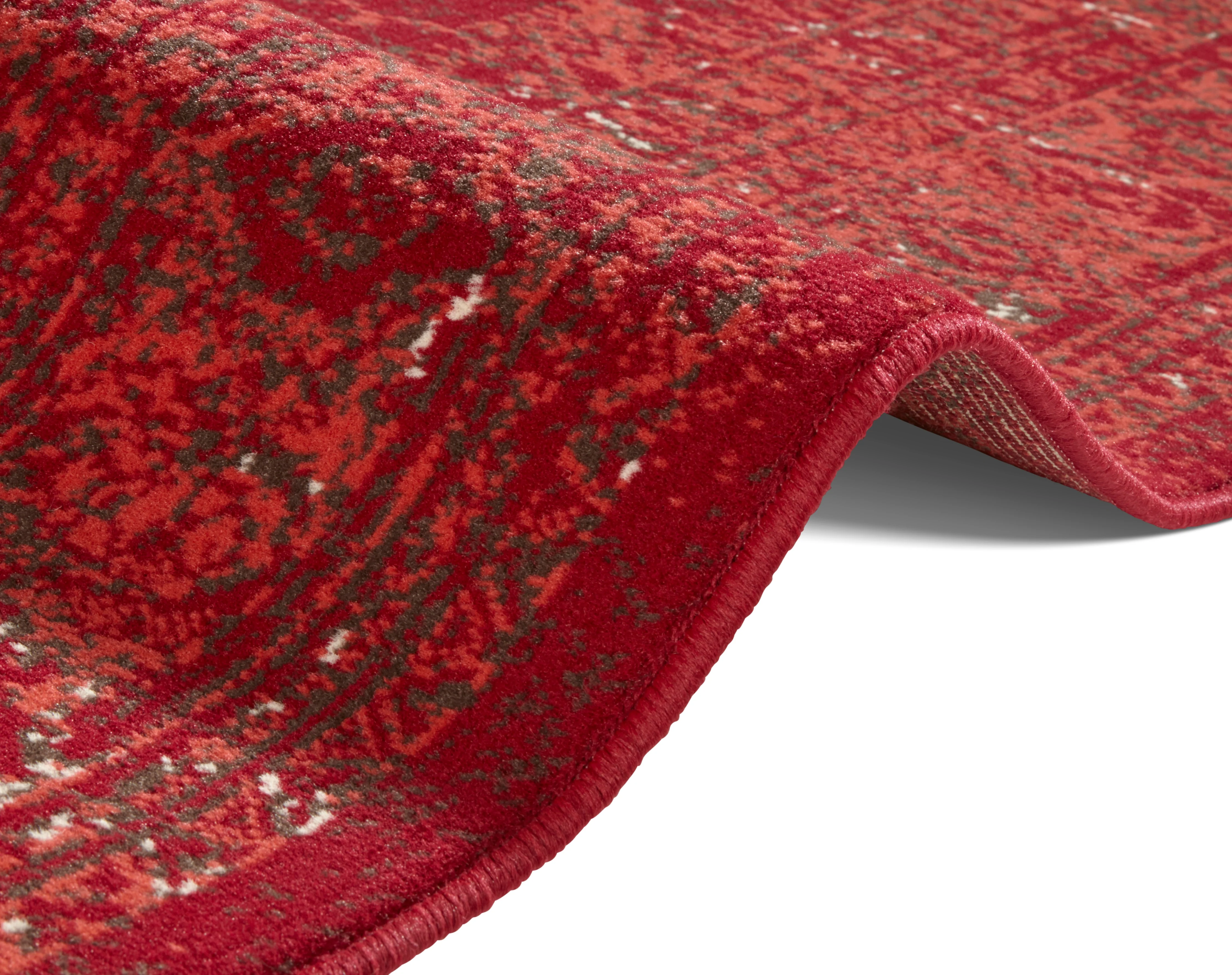 Vloerkleed Plume Rechthoekig - rood - Image 2