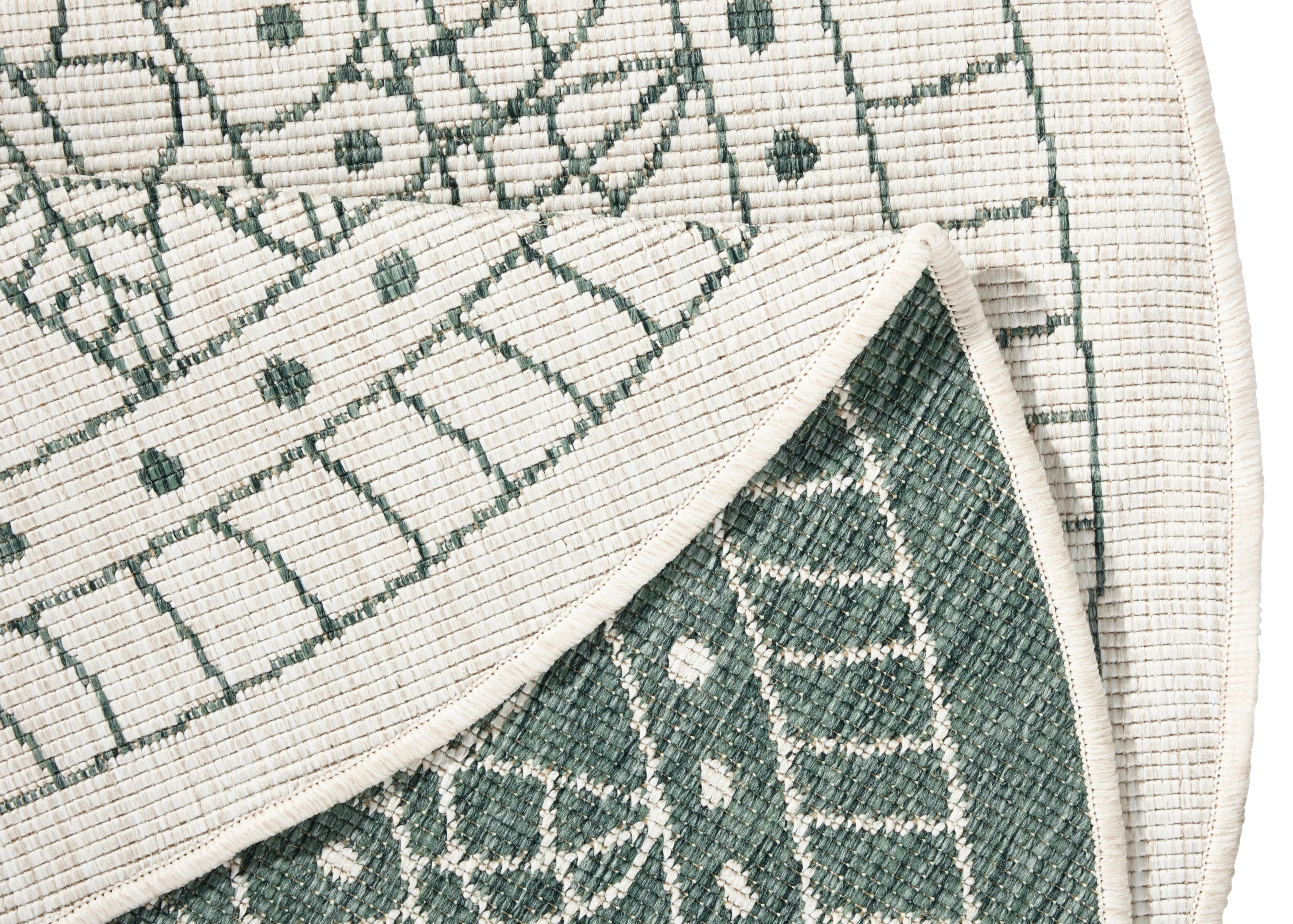 Vloerkleed Porto  - groen, creme - Image 2
