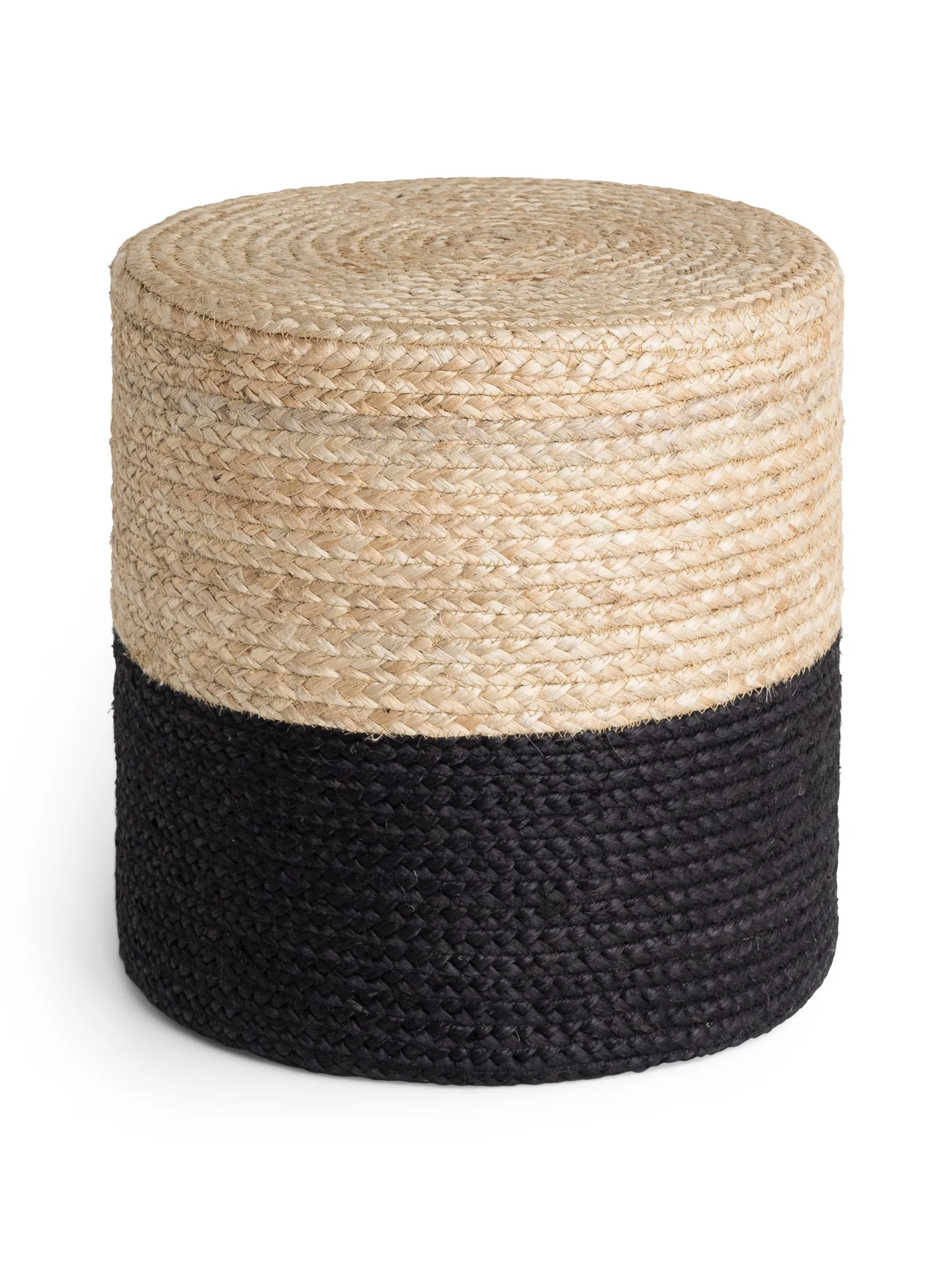 Vloerkleed Pouf Looma Rechthoekig - Natuur Goud Zwart - Image 2