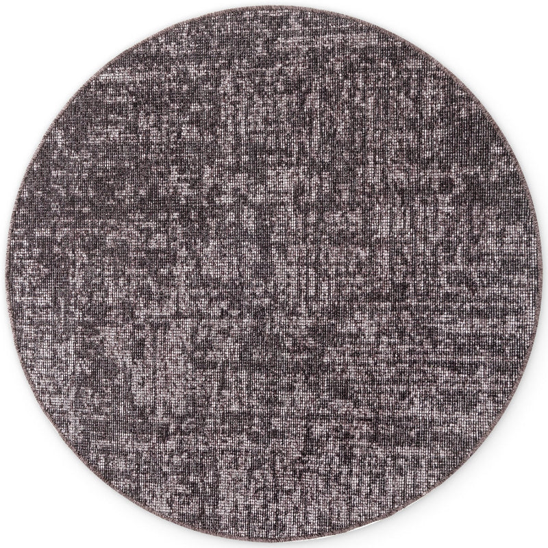 Vloerkleed Prisma Rond - Bruin - Image 2