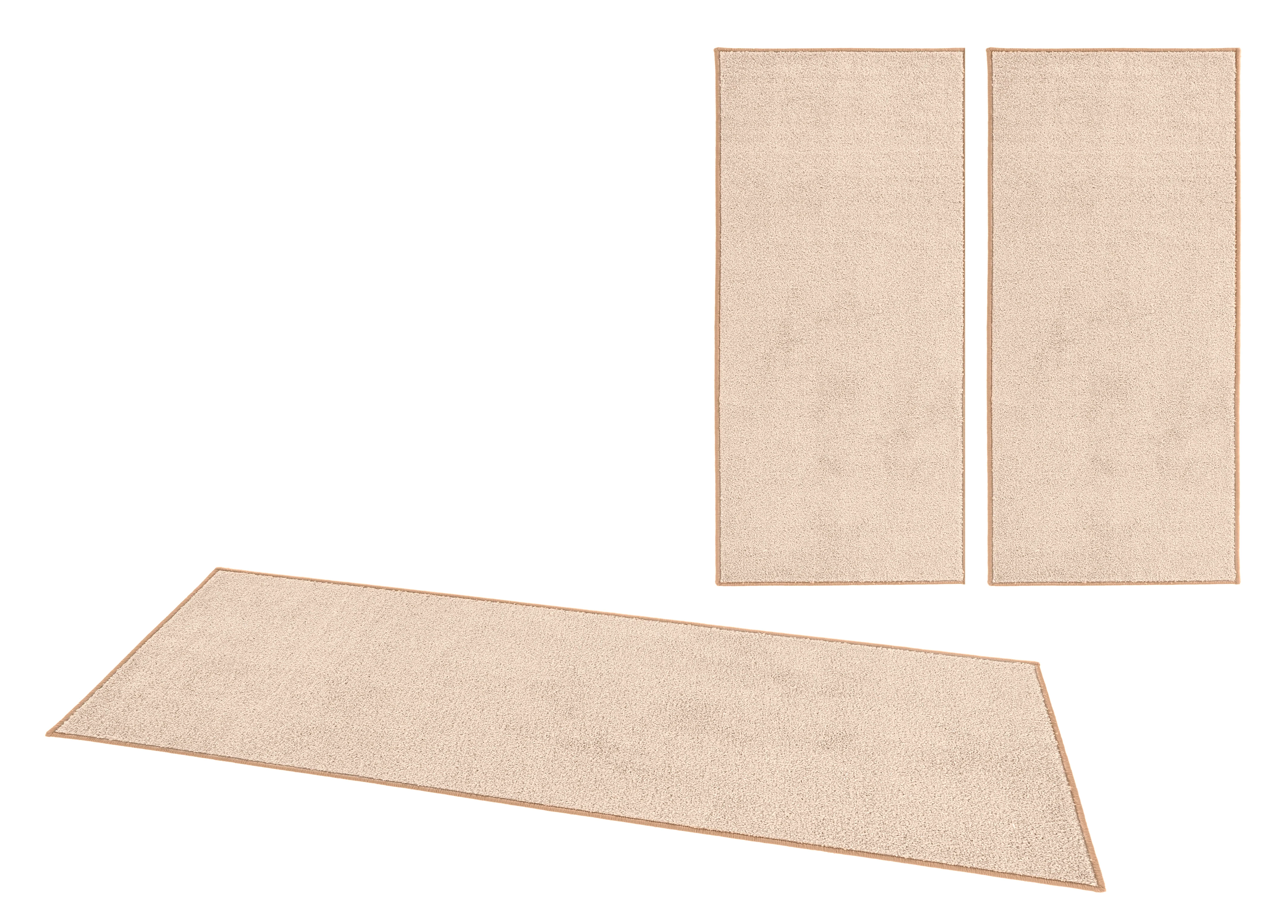 Vloerkleed Pure Bedomranding - taupe/creme - Image 2