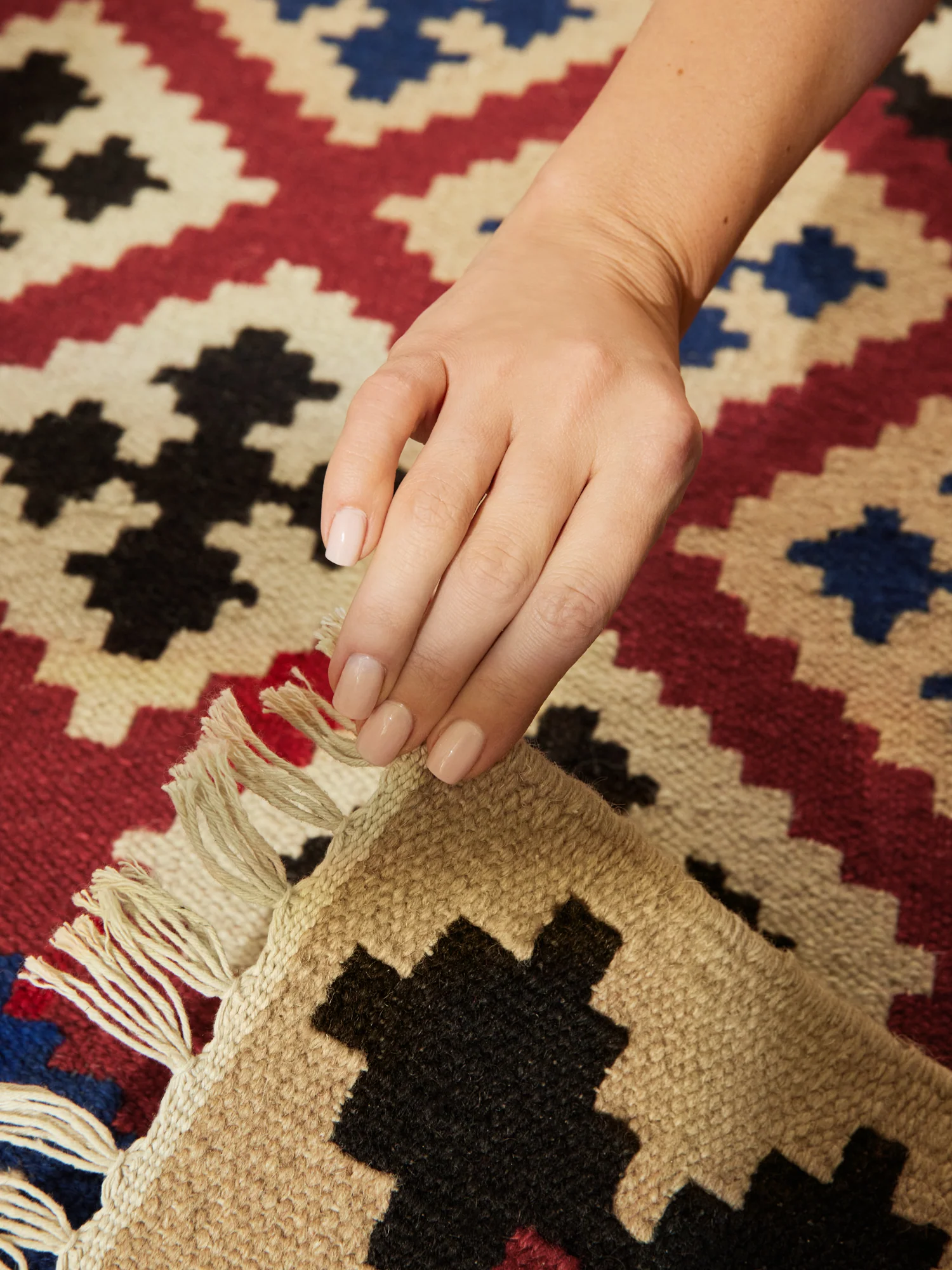 Vloerkleed Rami Rechthoekig - Creme Multicolor - Image 3