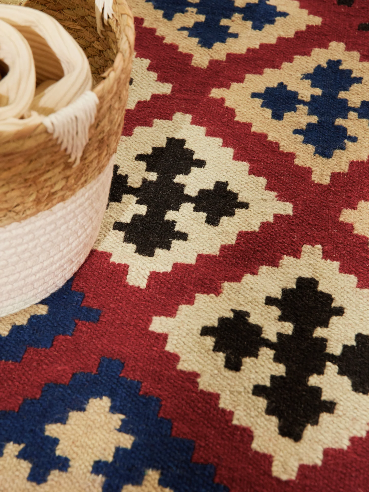 Vloerkleed Rami Rechthoekig - Creme Multicolor - Image 4