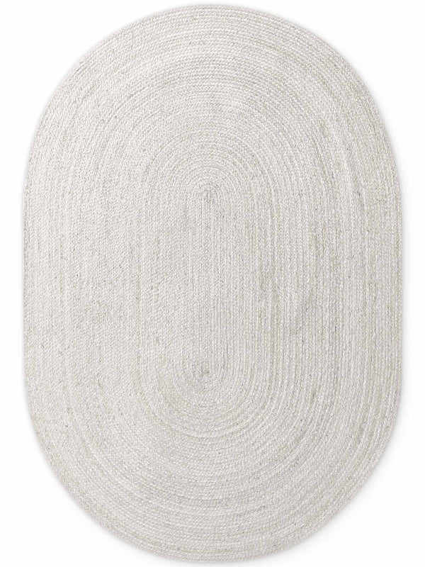 Vloerkleed Rangpur Ovaal - Wit - Image 2