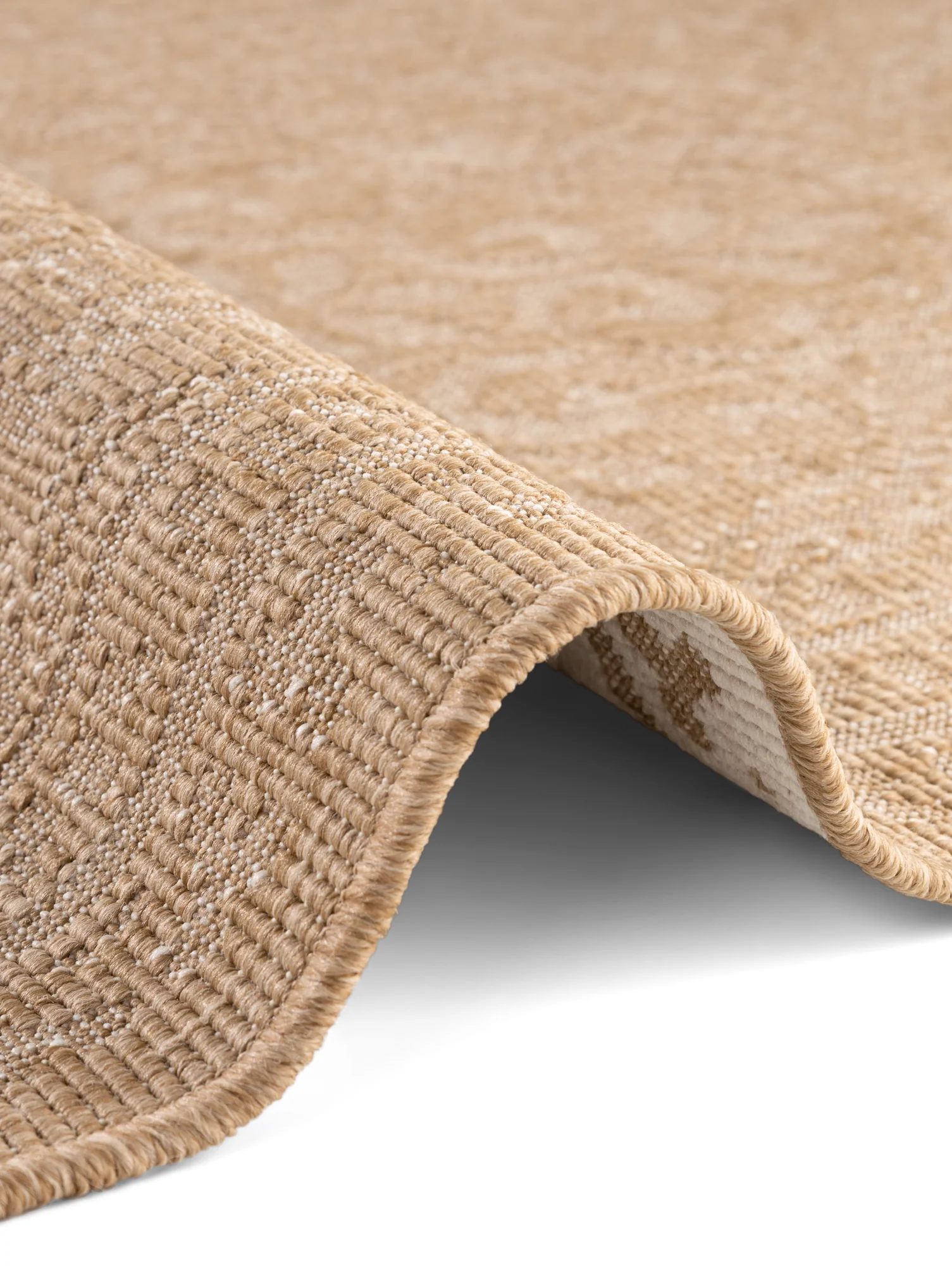 Vloerkleed Rosel Rechthoekig - Jute wit - Image 2