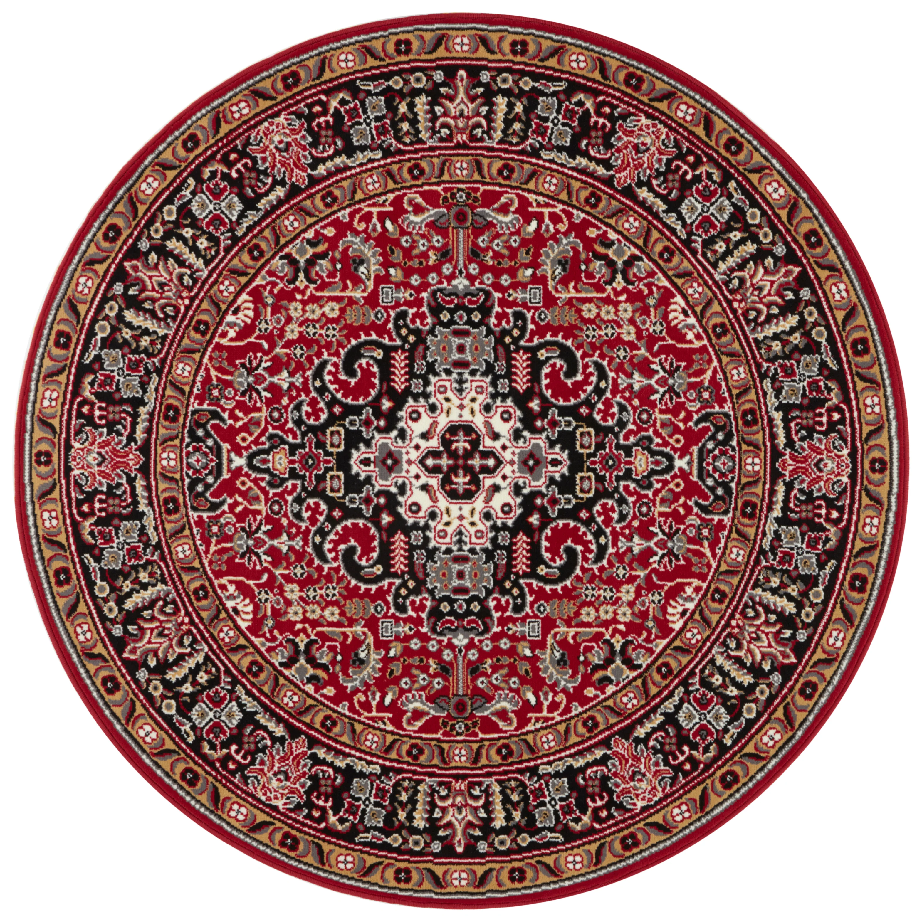Vloerkleed Skazar Isfahan Rond - rood - Image 2