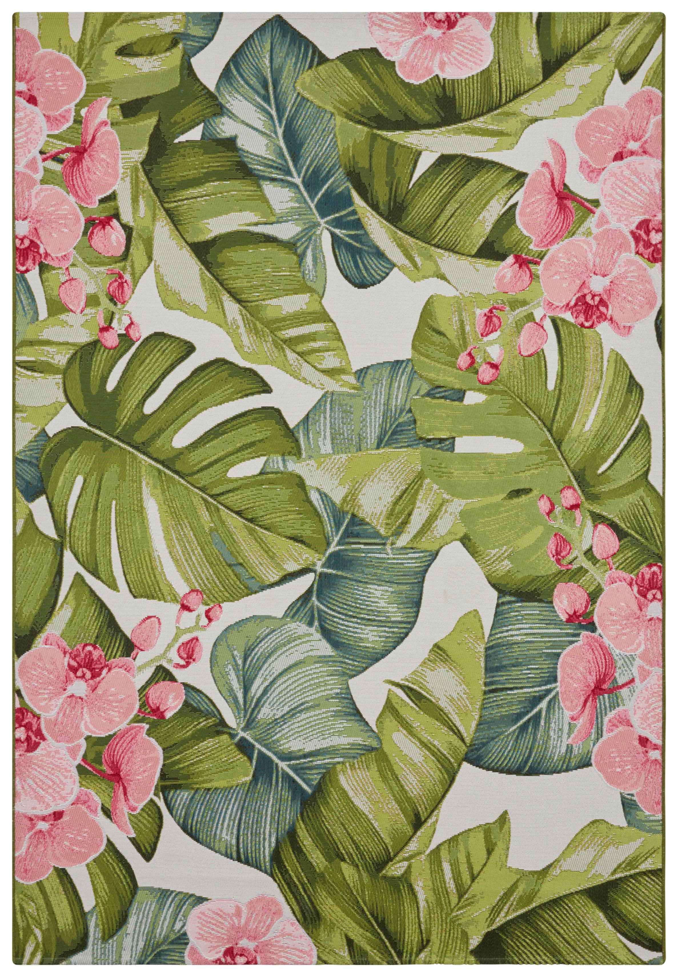 Vloerkleed Tropical Rechthoekig - Kleurrijk - Image 2