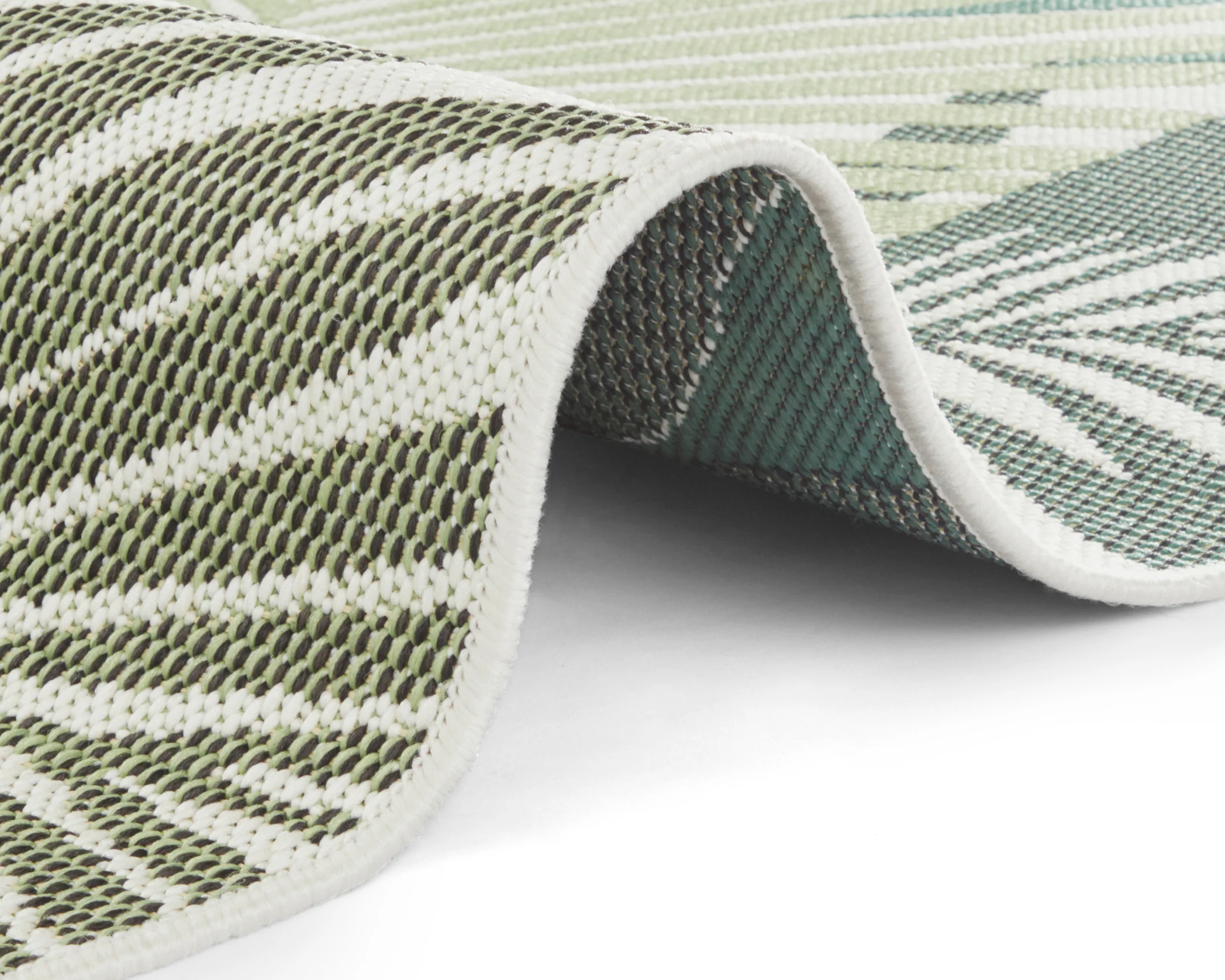Vloerkleed Vai  - groen, creme - Image 2