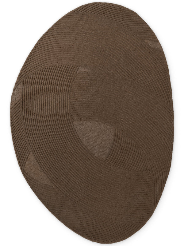 Vloerkleed Victoria Organisch - Bruin - Image 2