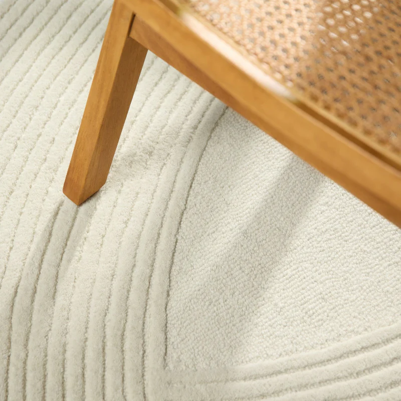 Vloerkleed Victoria Rechthoekig - Crème - Image 4
