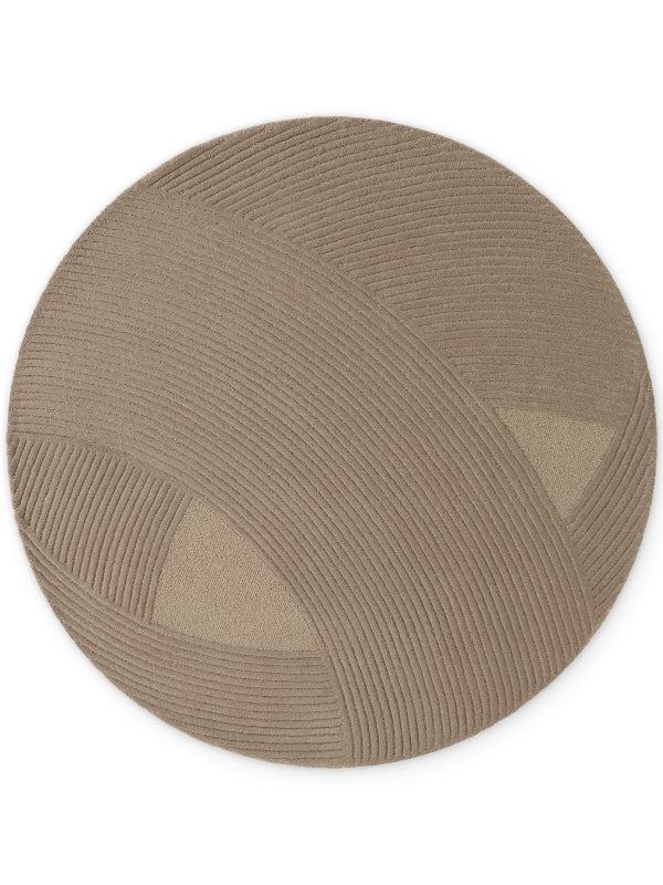 Vloerkleed Victoria Rond - Beige - Image 2
