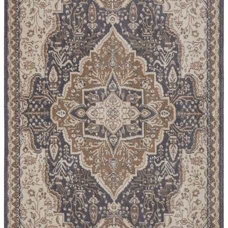 Vloerkleed Vintage Genevieve - Beige/Grijs - Image 5