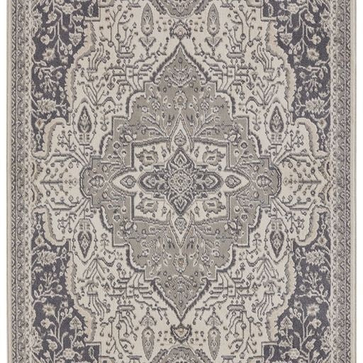 Vloerkleed Vintage Genevieve - Grijs - Image 5