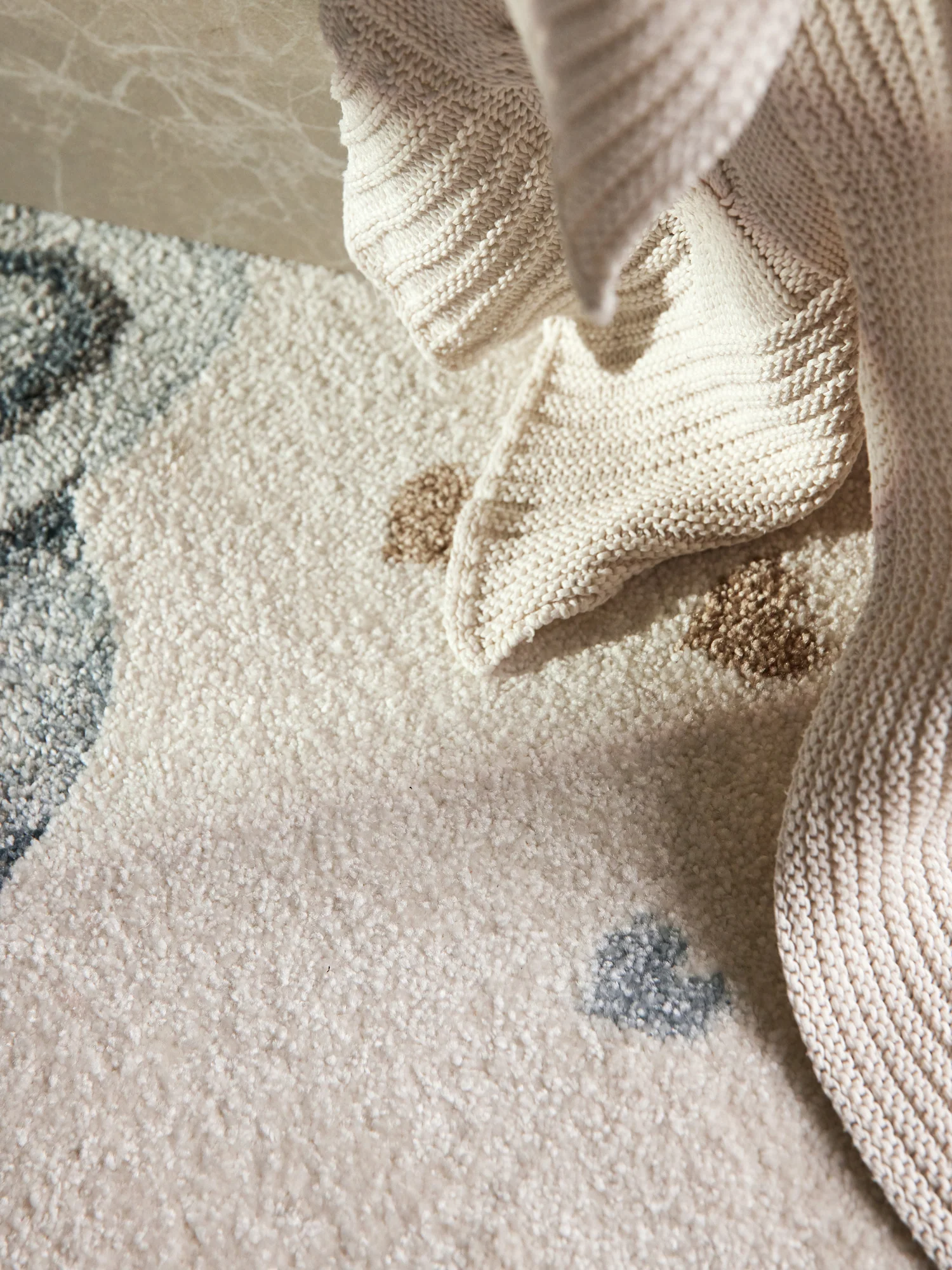 Vloerkleed Walk like an Elephant Rainbow Rond - Creme, veelkleurig - Image 5