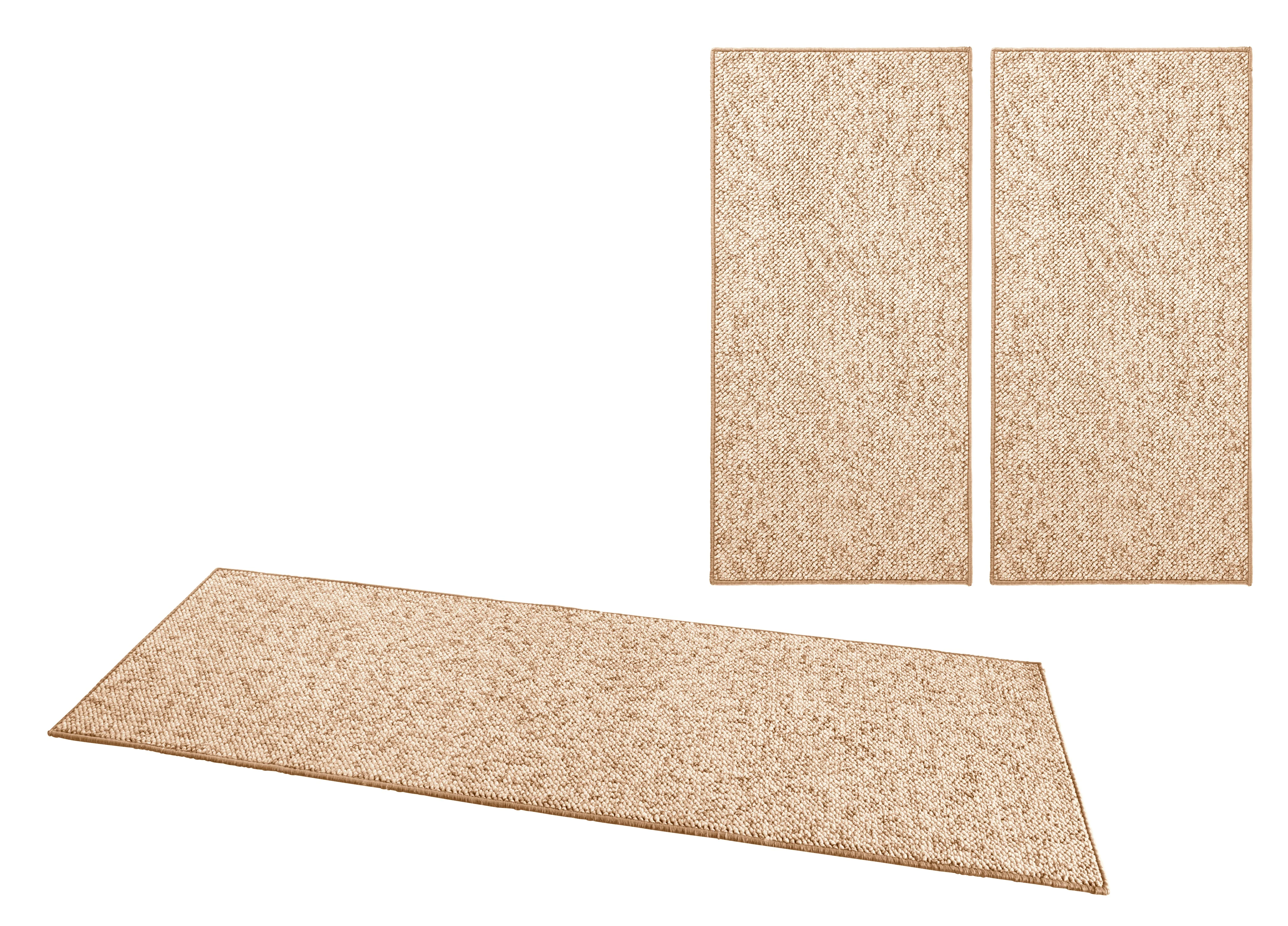 Vloerkleed Wolly Bedomranding - Beige Bruin - Image 2