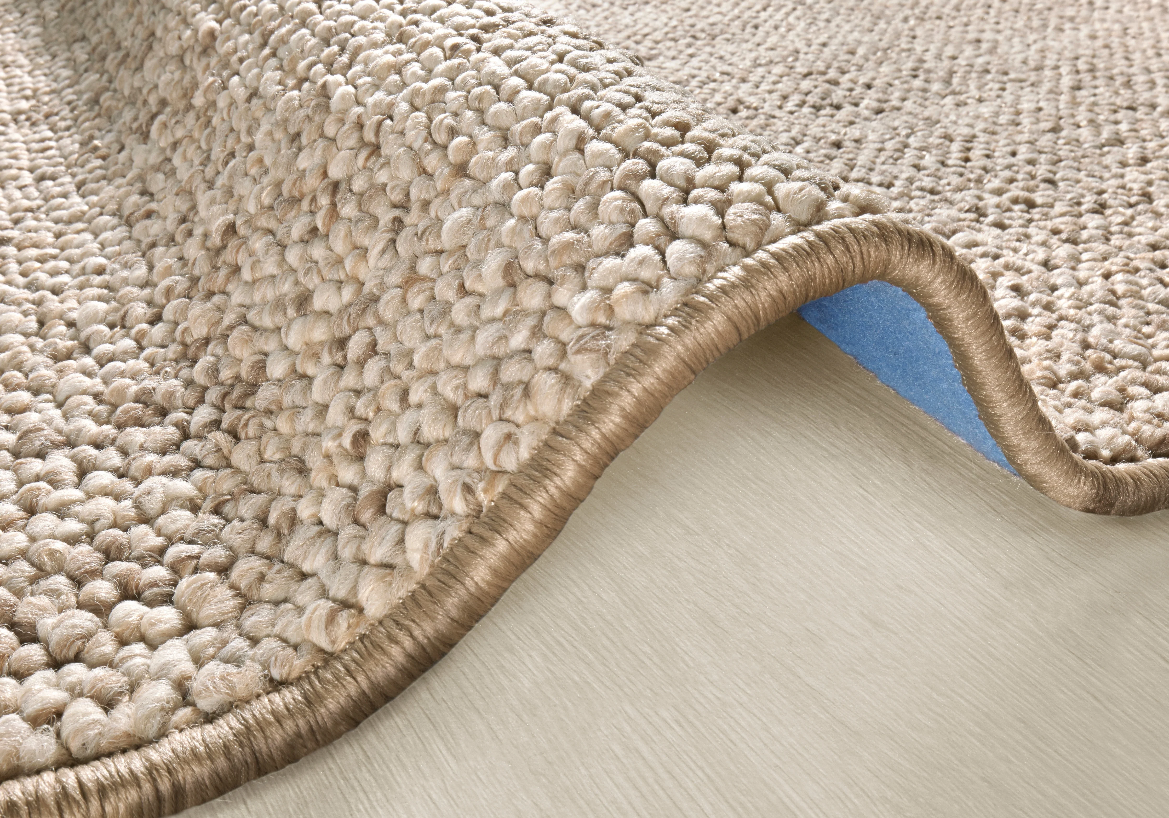 Vloerkleed Wolly Bedomranding - Beige Bruin - Image 3