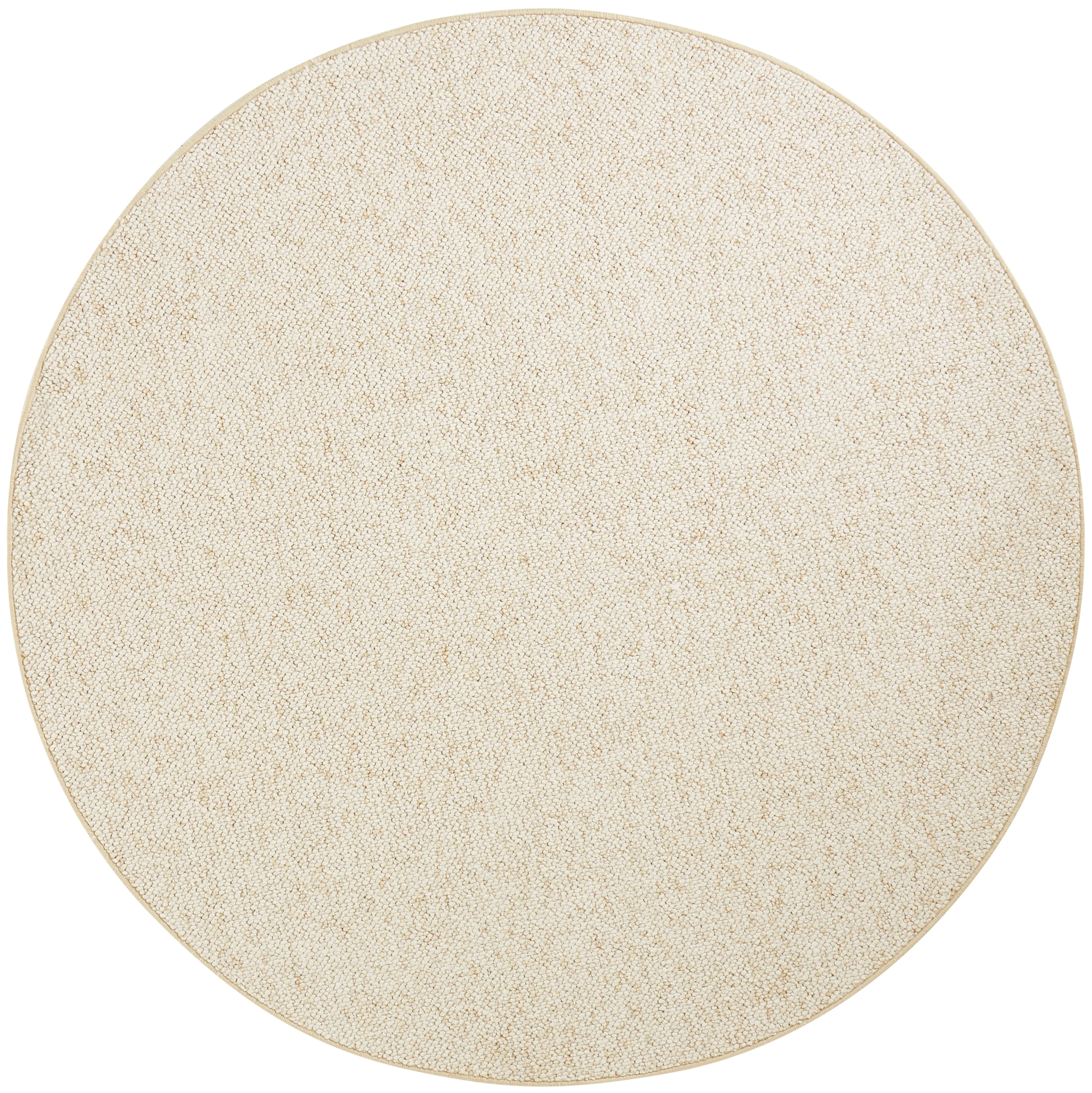 Vloerkleed Wolly Rond - creme - Image 2