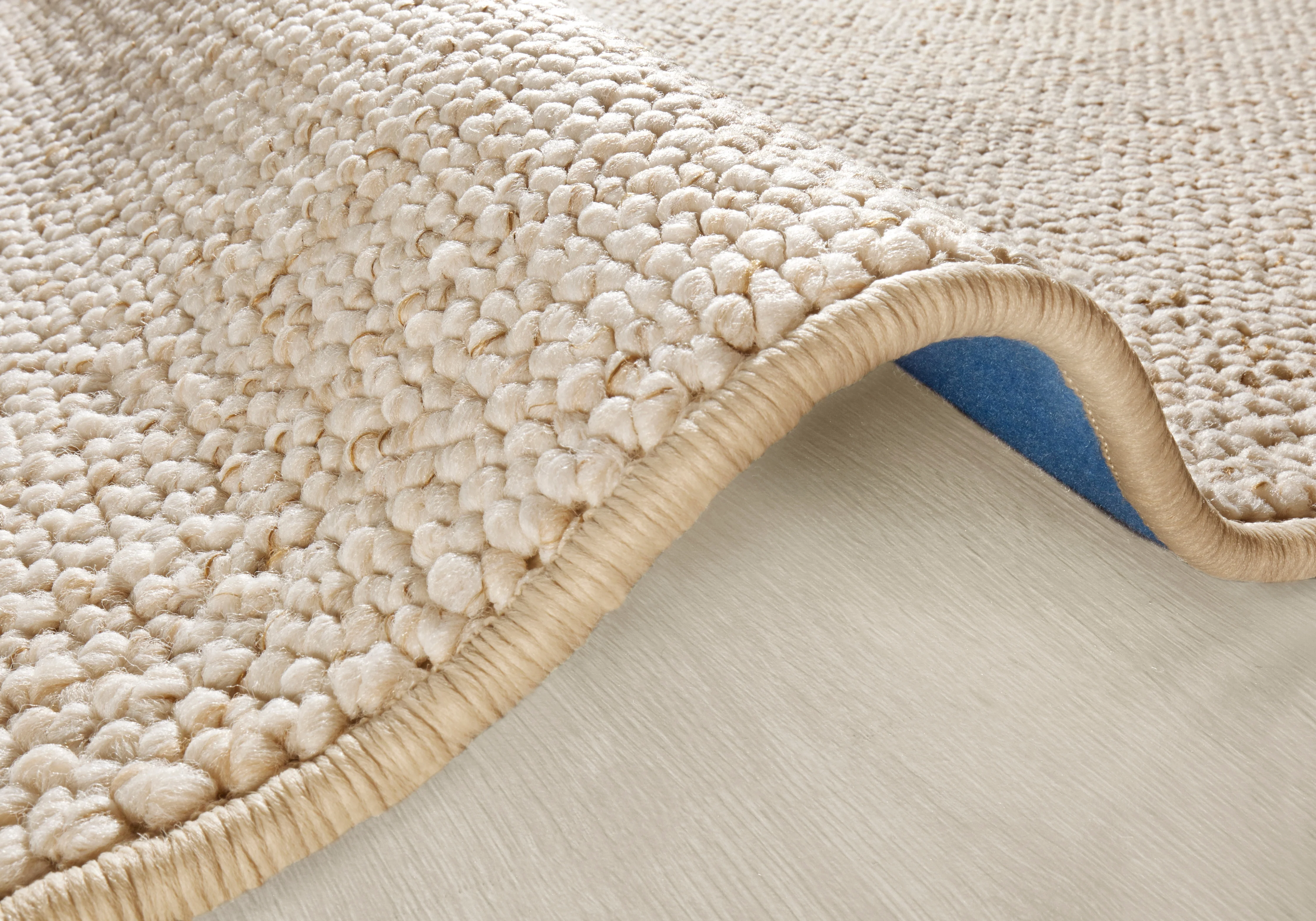 Vloerkleed Wolly Rond - creme - Image 3