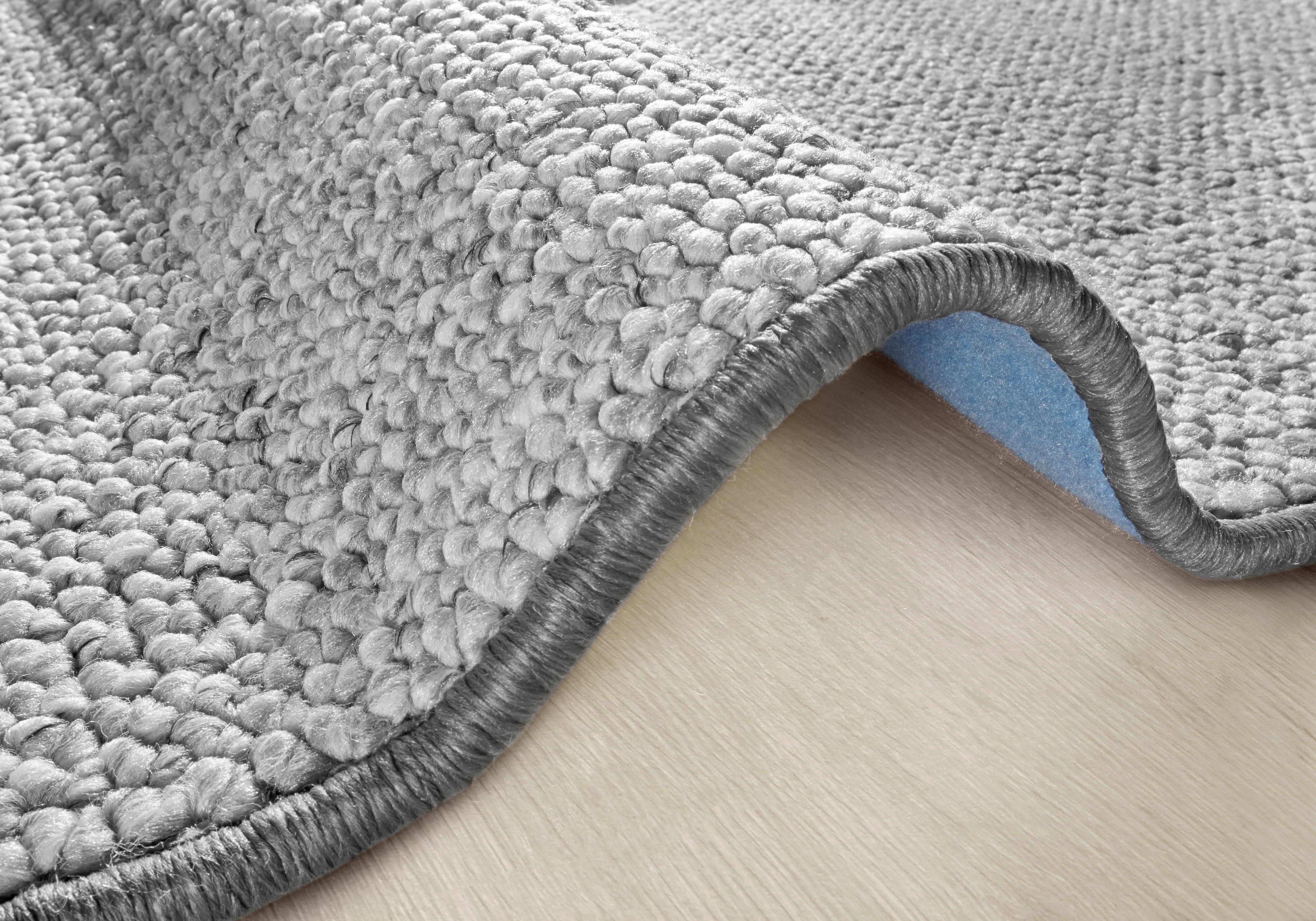 Vloerkleed Wolly Rond - Grijs - Image 3