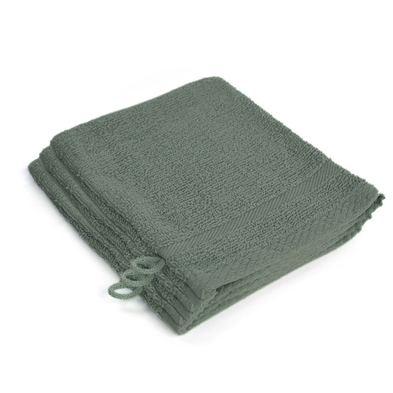 VOORDEEL Badtextielset - Groen, Grijs en Terra - Image 4