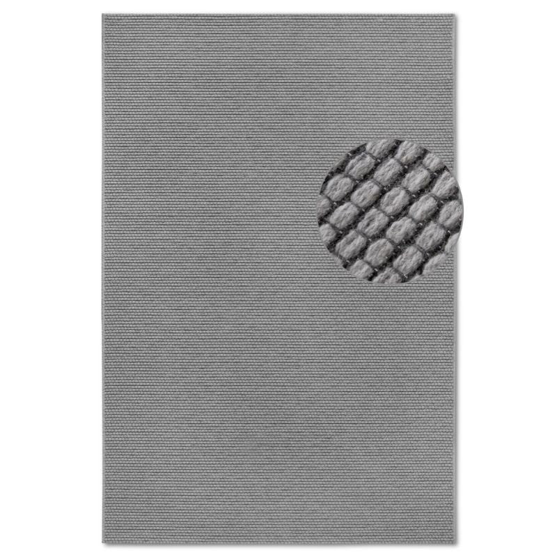 Wollen Vloerkleed Charles - Antraciet - Image 2