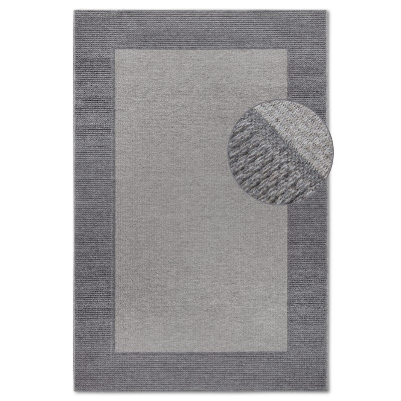 Wollen Vloerkleed Johann - Grijs - Image 8